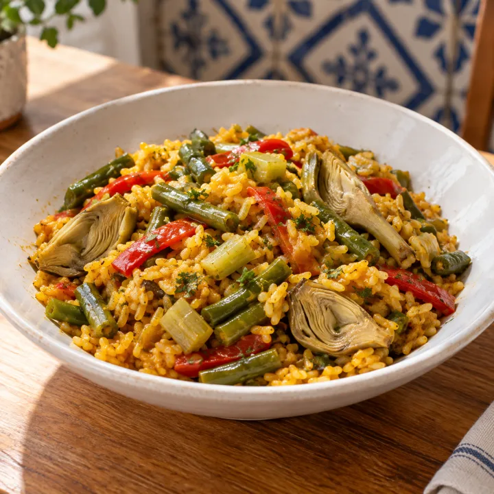 Arroz de la huerta