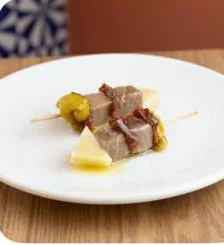 Solomillo al ajo